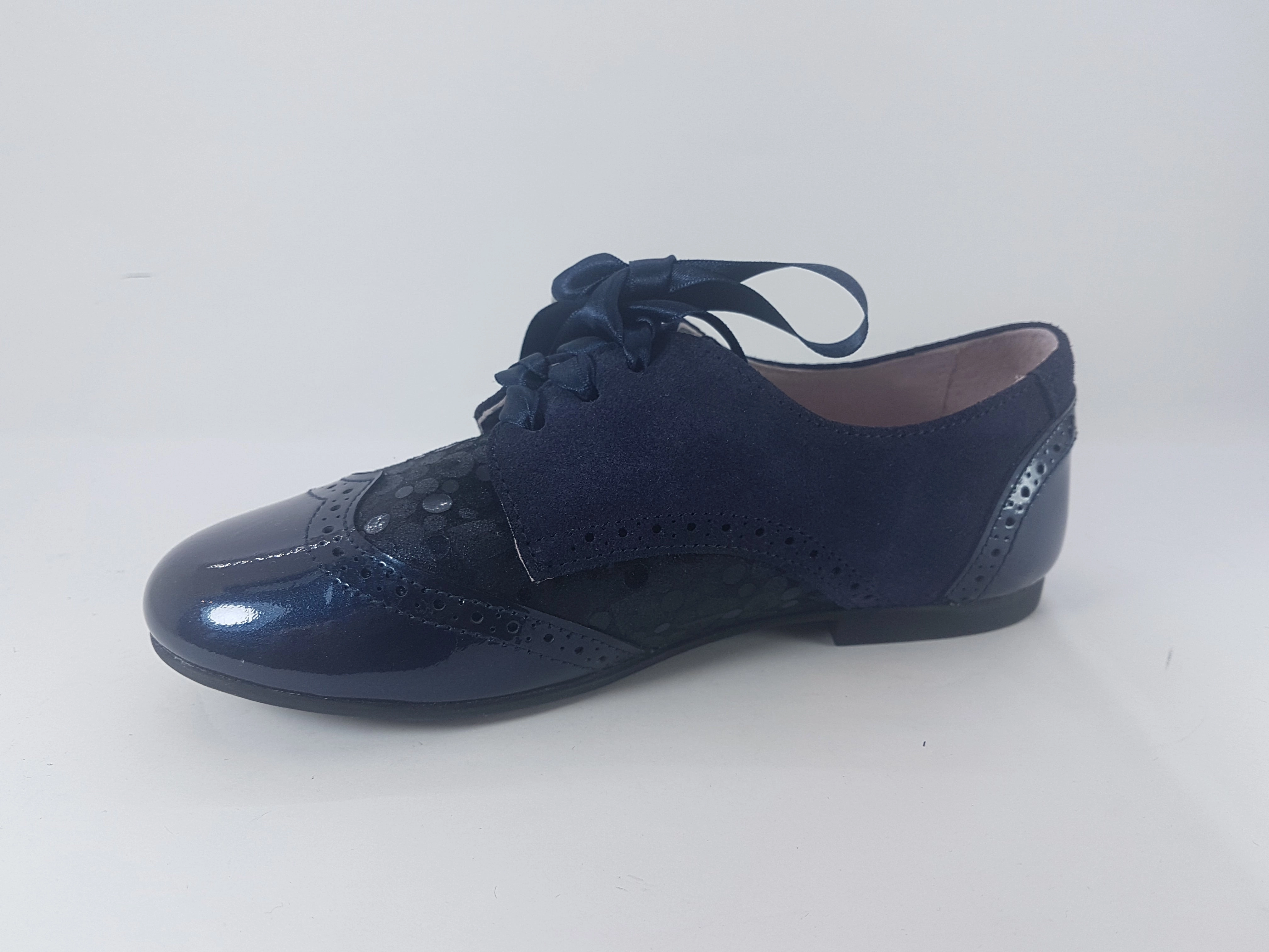 Shawn & Jeffrey Navy Design Dress Shoes