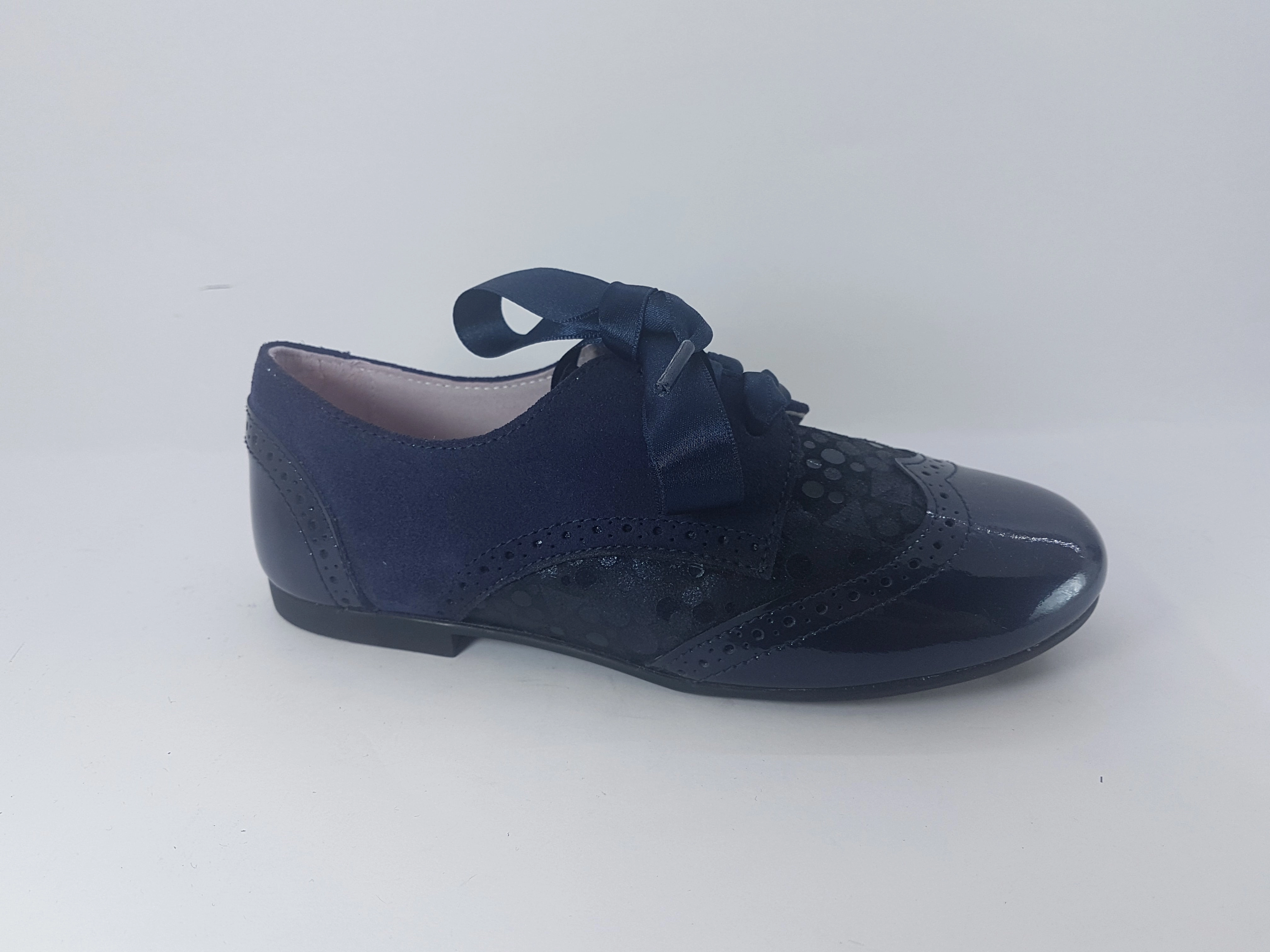 Shawn & Jeffrey Navy Design Dress Shoes