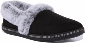 Skechers Cozy Campfire In Black For Women