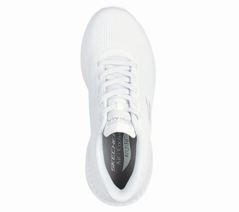 Skechers Women's GO WALK Max Cushioning Arch Fit Roslyn - White