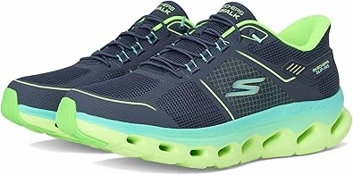 Skechers Women's Slip-Ins GO WALK Glide Step 2.0 Elektra - Navy/Lime
