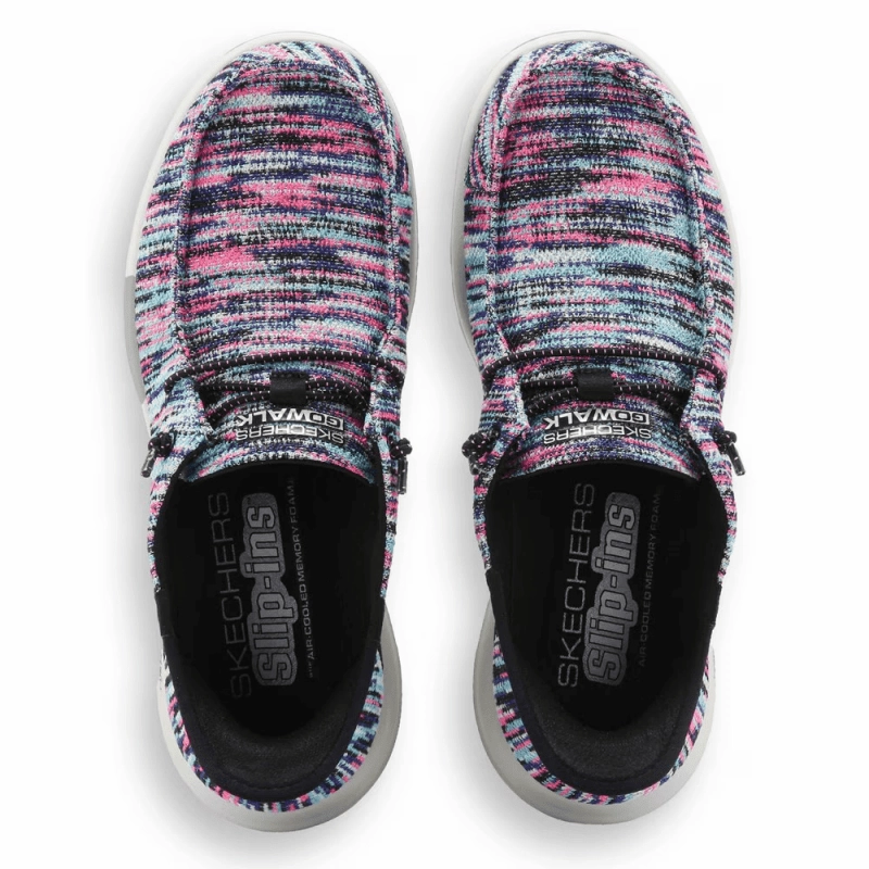 Skechers Women's Slip-Ins GO WALK Joy Halen - Black/Multi