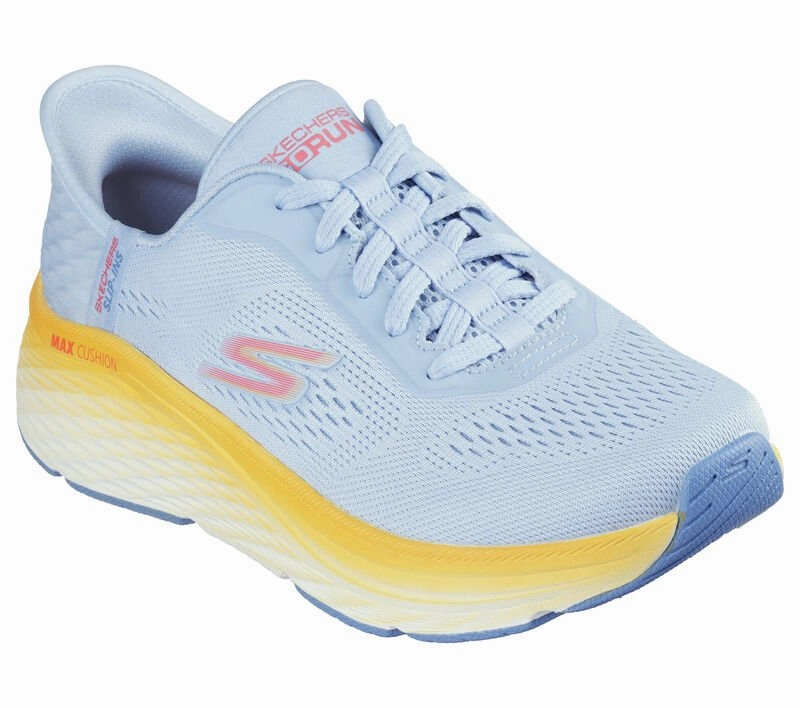 Skechers Women's Slip-ins Max Cushioning Elite 2.0 - Blue/Orange