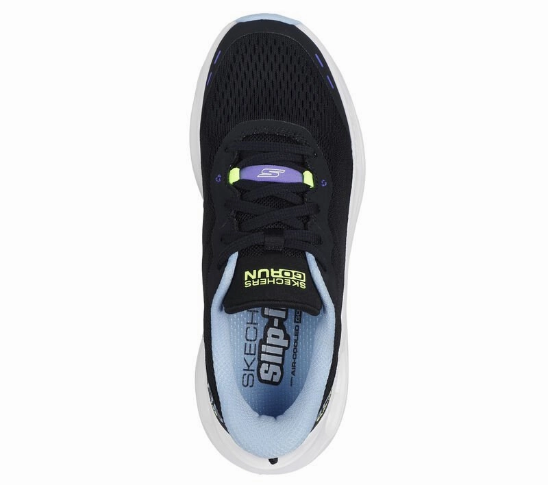 Skechers Women's Slip-ins Max Cushioning Glide-Step - Black/Blue