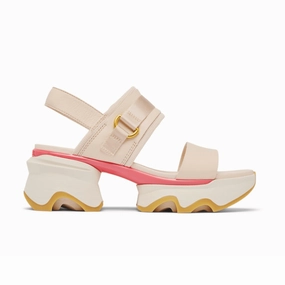 Sorel Women's Kinetic Impact Slingback Heel - Pearlescent/Coral Blossom