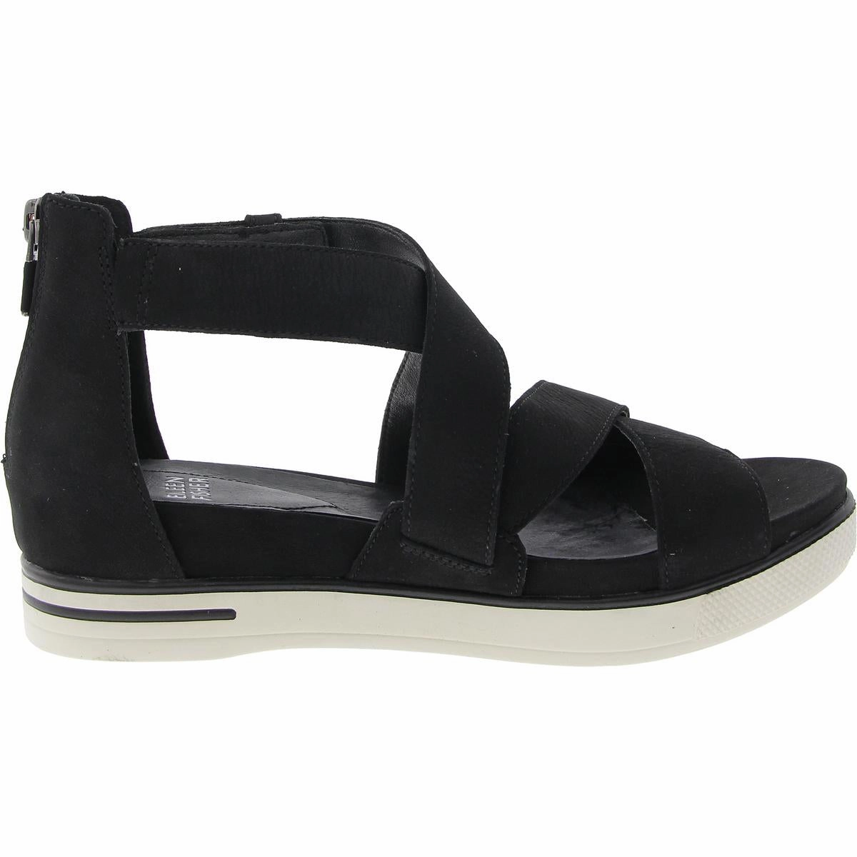 SPORT2N Womens Zipper Man Made Strappy Sandals