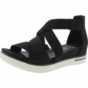 SPORT2N Womens Zipper Man Made Strappy Sandals