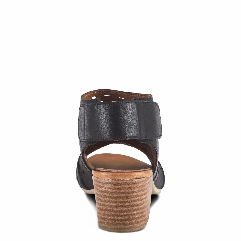 Spring Step Women's Dorotha - Black Leather