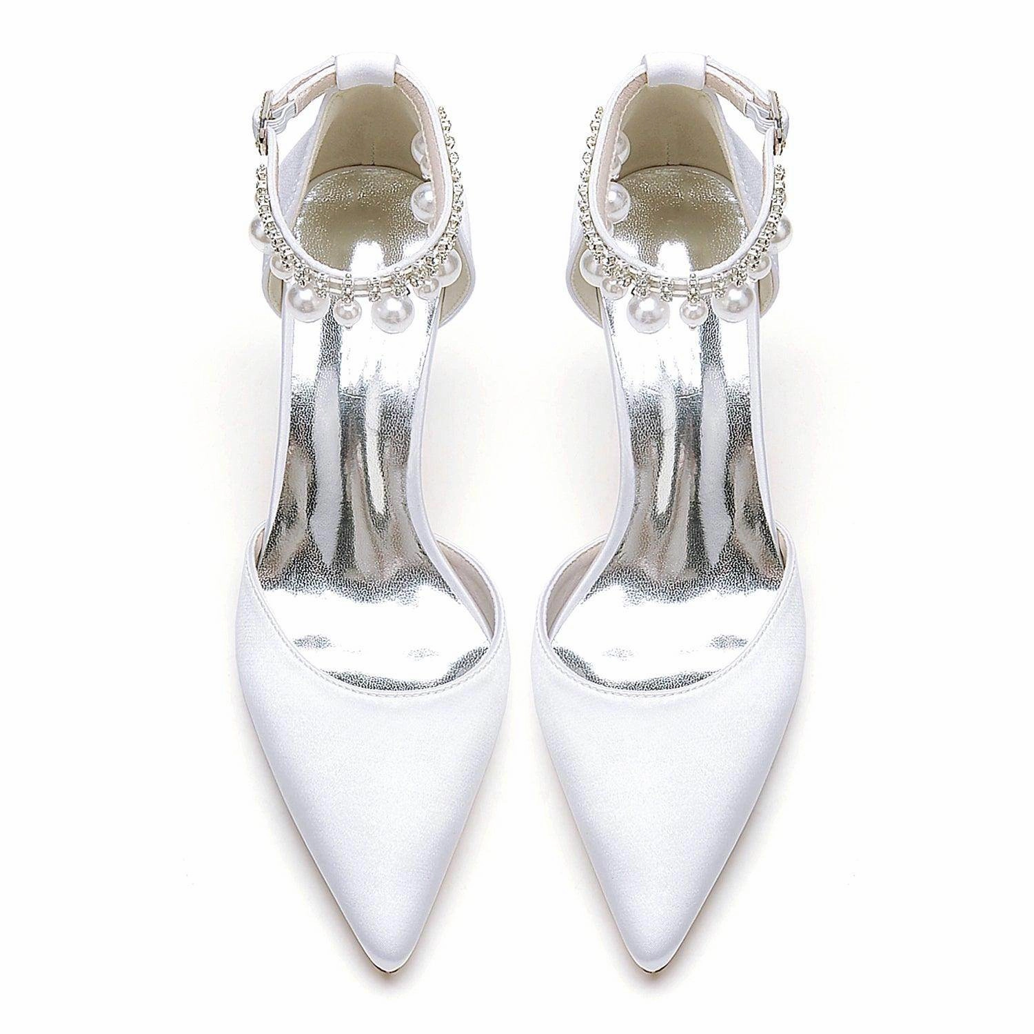 Stiletto Heel 6cm Silk-Like Shoes CK0421