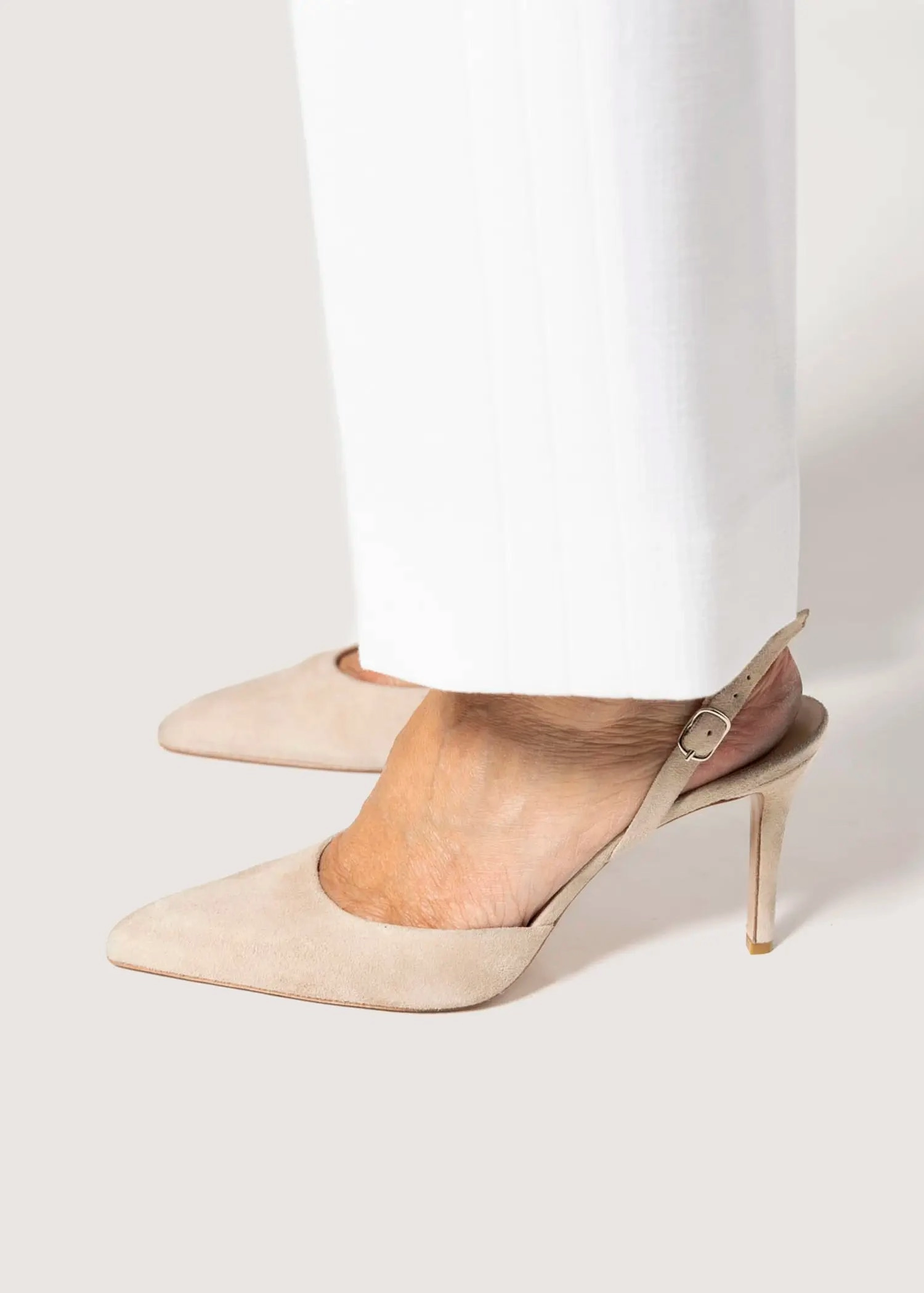 Suede Two Piece Pump