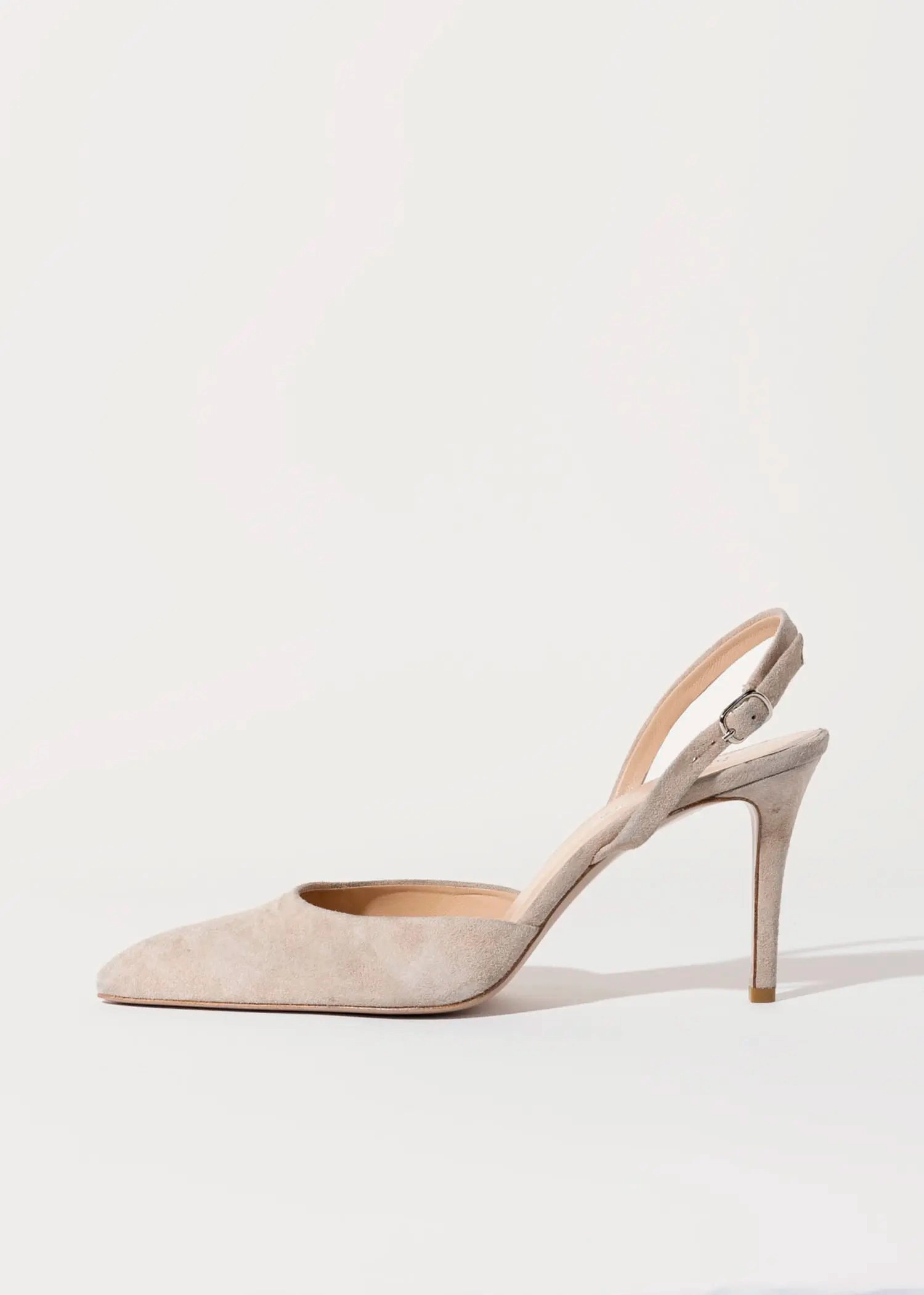 Suede Two Piece Pump