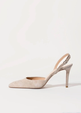 Suede Two Piece Pump