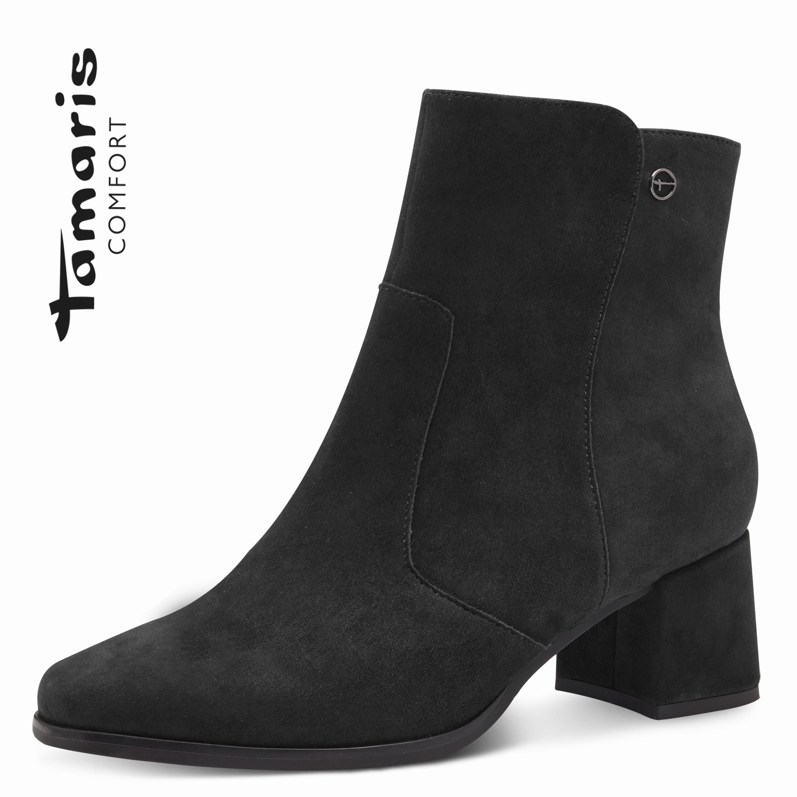 Tamaris Comfort 8-85312-43 019 Black Suede