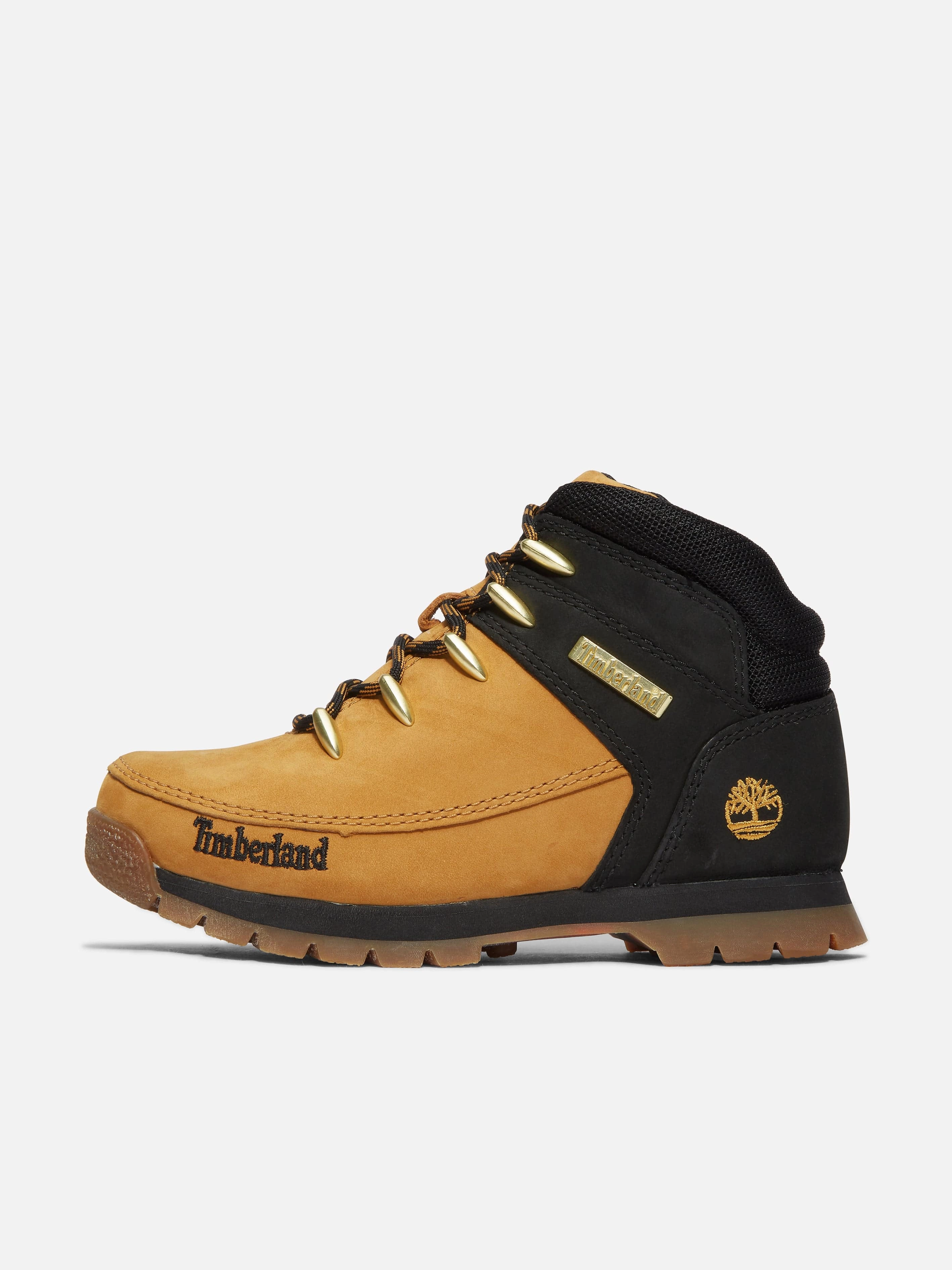 Timberland Boys Mid Lace-Up Boots in Beige