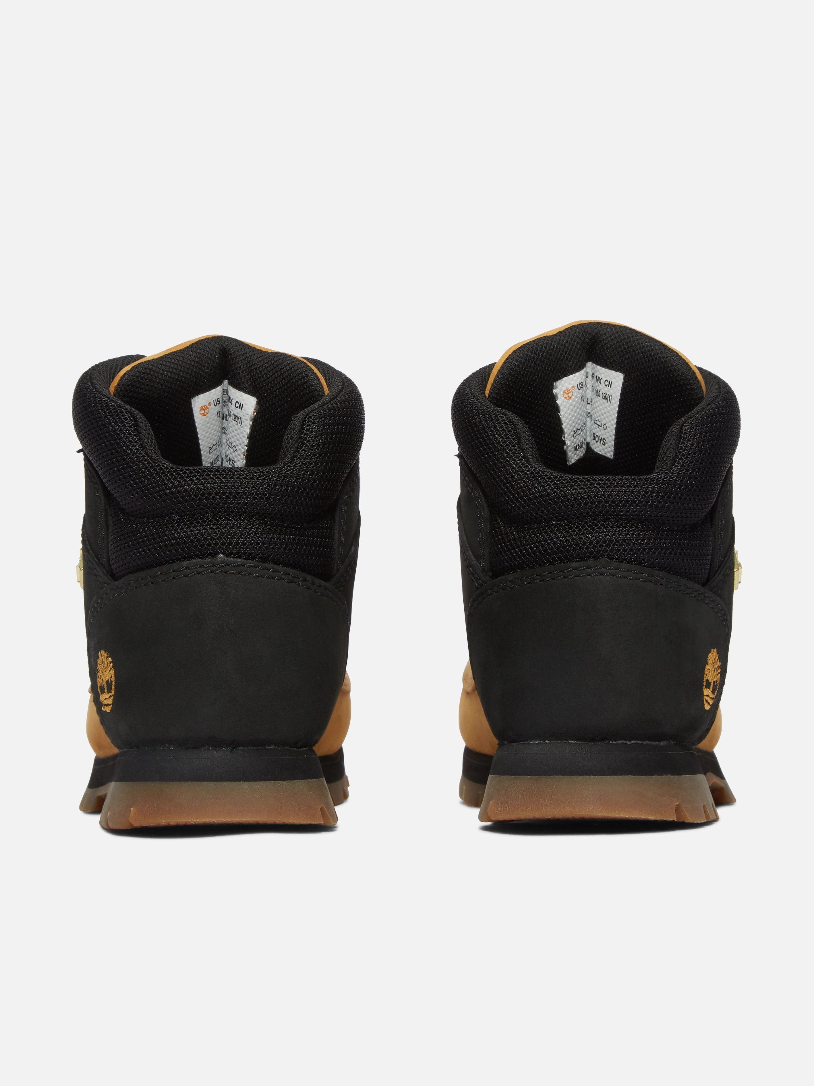 Timberland Boys Mid Lace-Up Boots in Beige