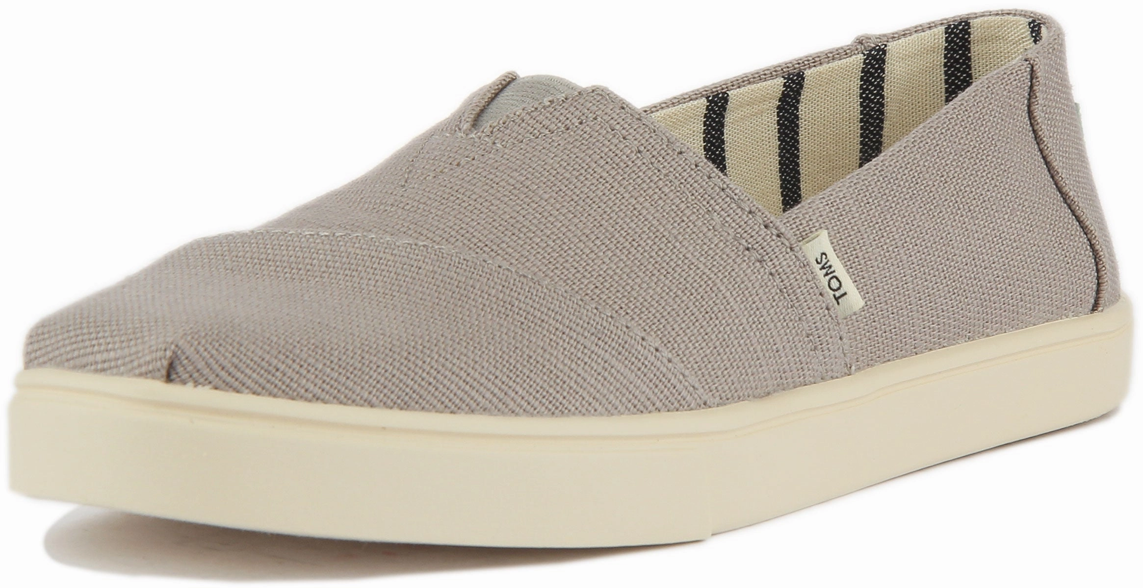 Toms Alpargata Cupsole Slip on In Light Grey For Women