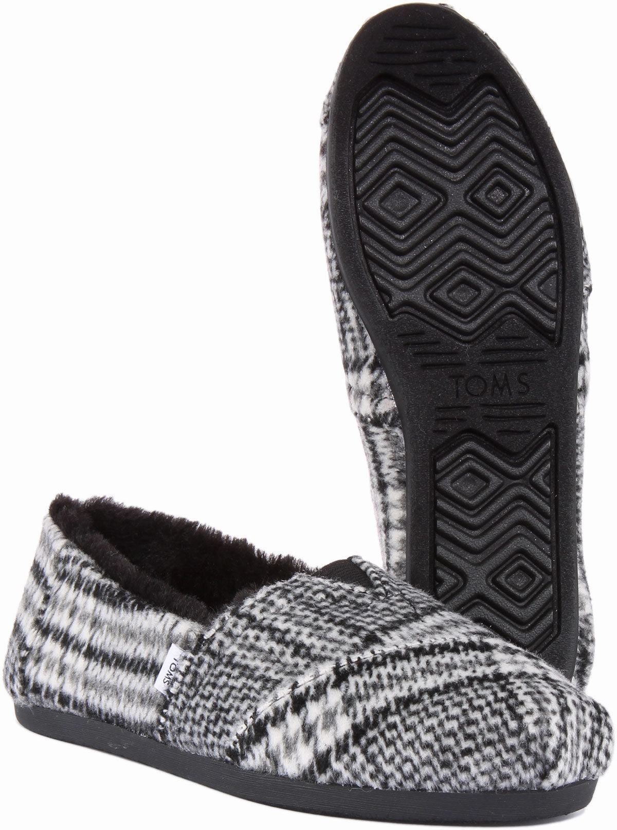 Toms Alpargata In Black Grey For Women