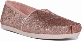 Toms Alpargata In Rose Gold For Women
