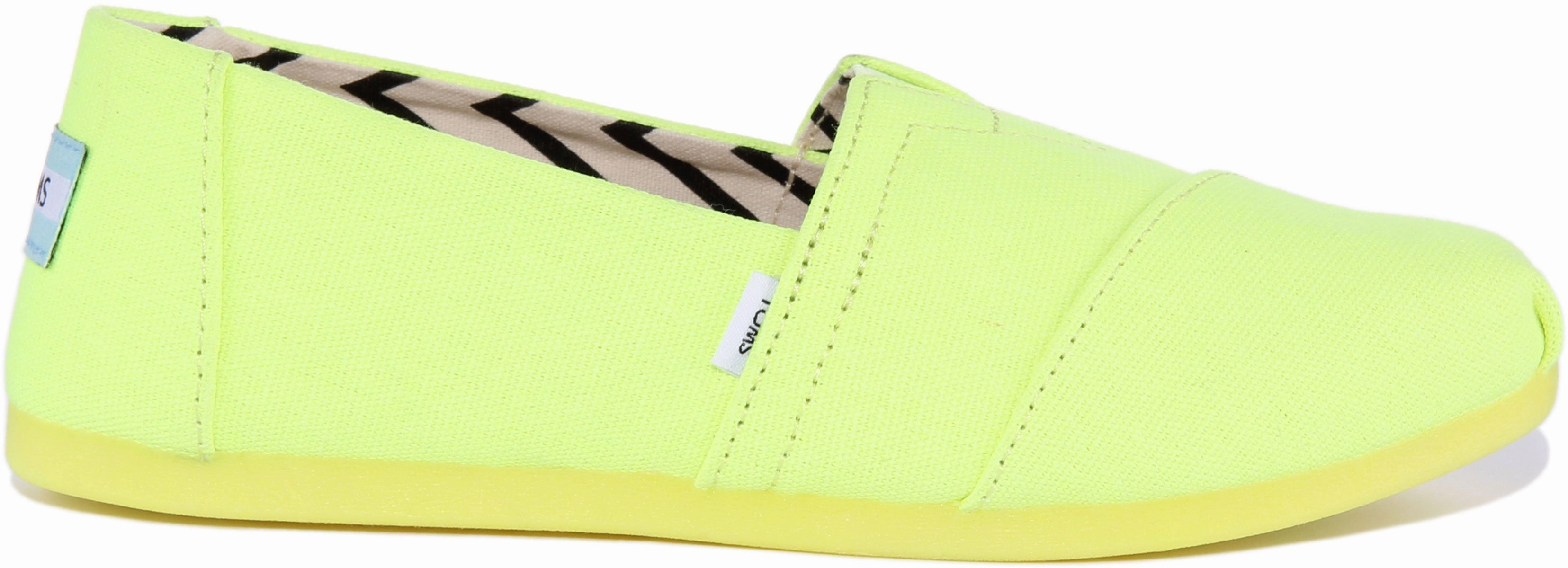 Toms Alpargata In Yellow For Women