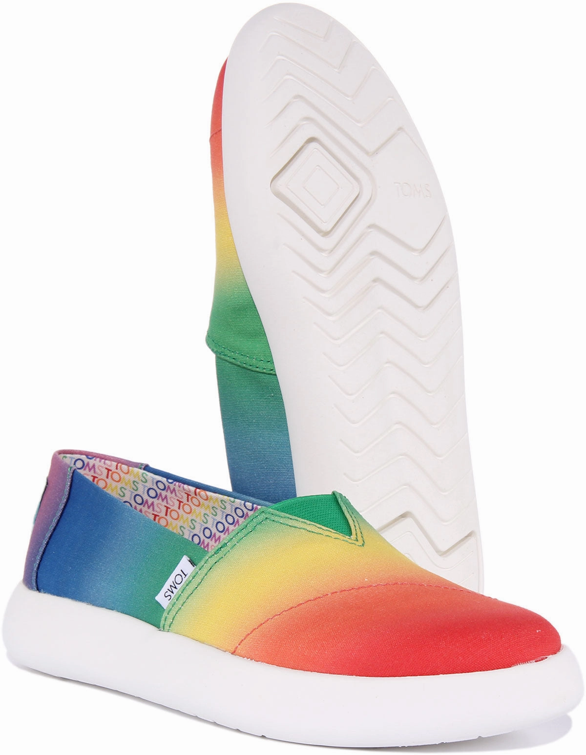 Toms Alpargata Malloww In Rainbow For Women
