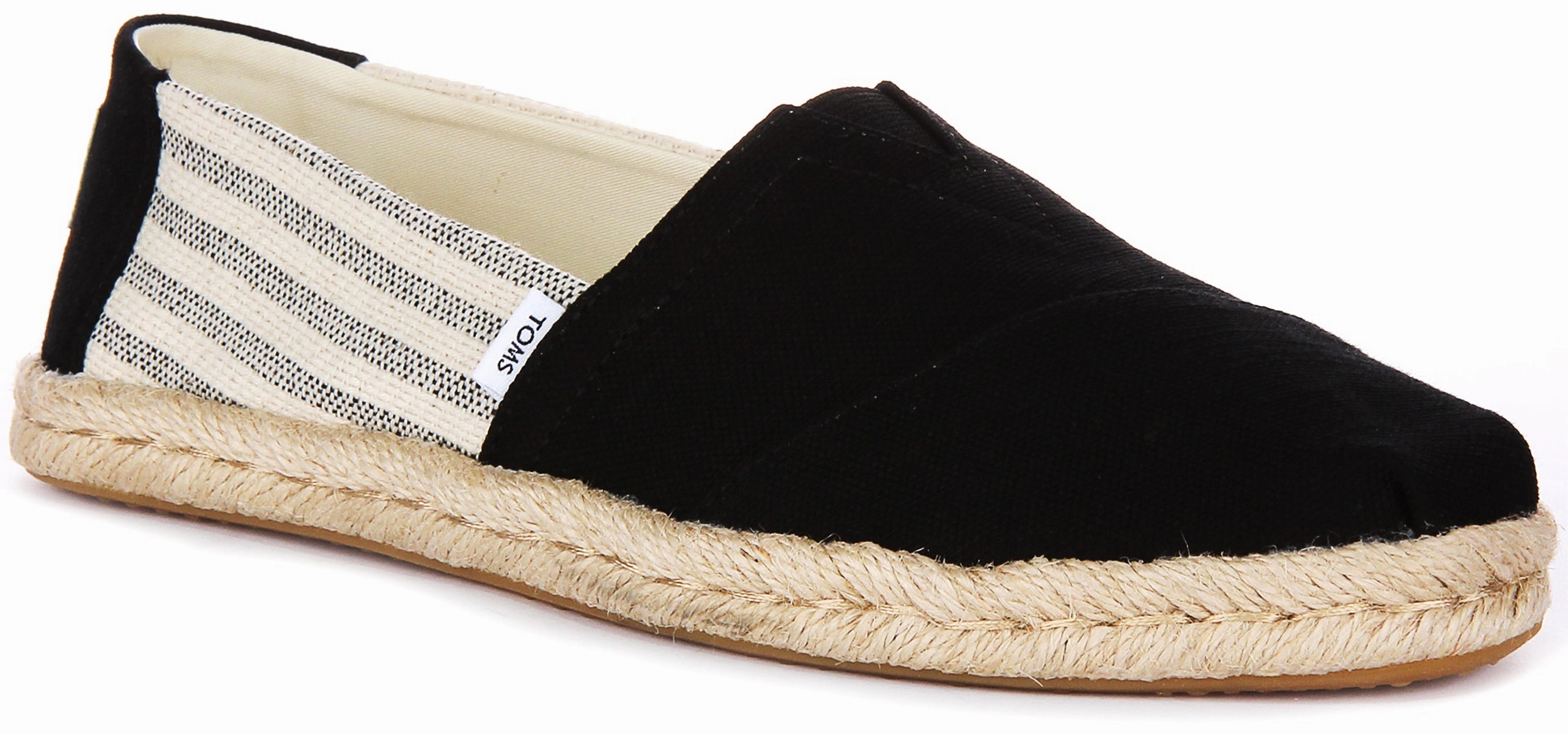 Toms Alpargata Rope In Black For Women