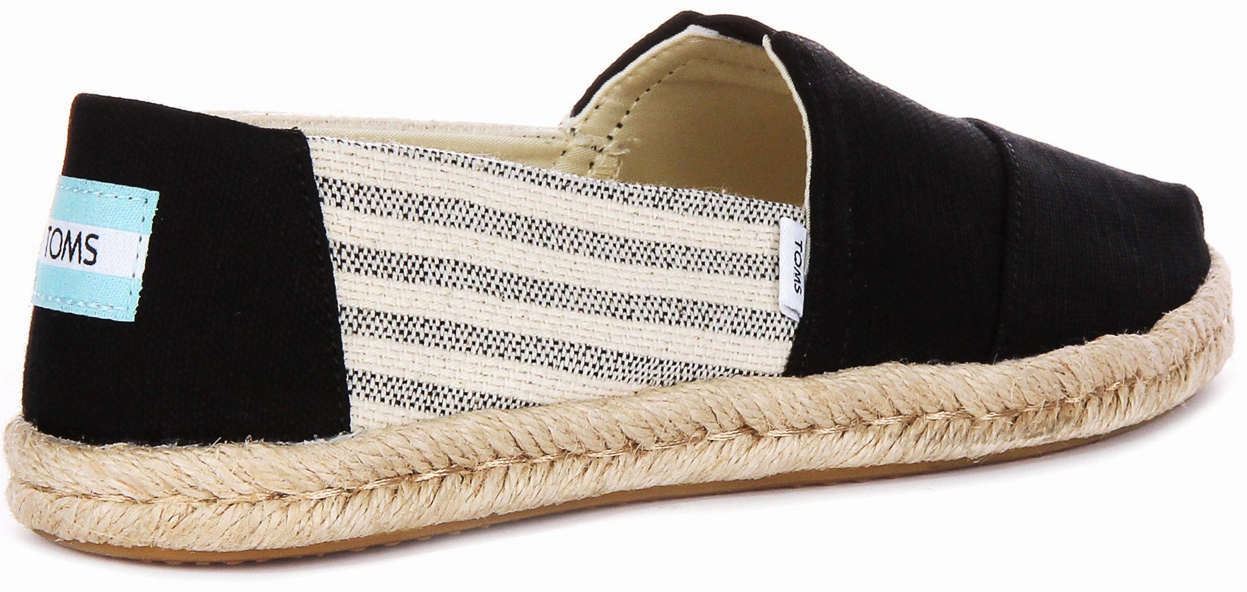 Toms Alpargata Rope In Black For Women