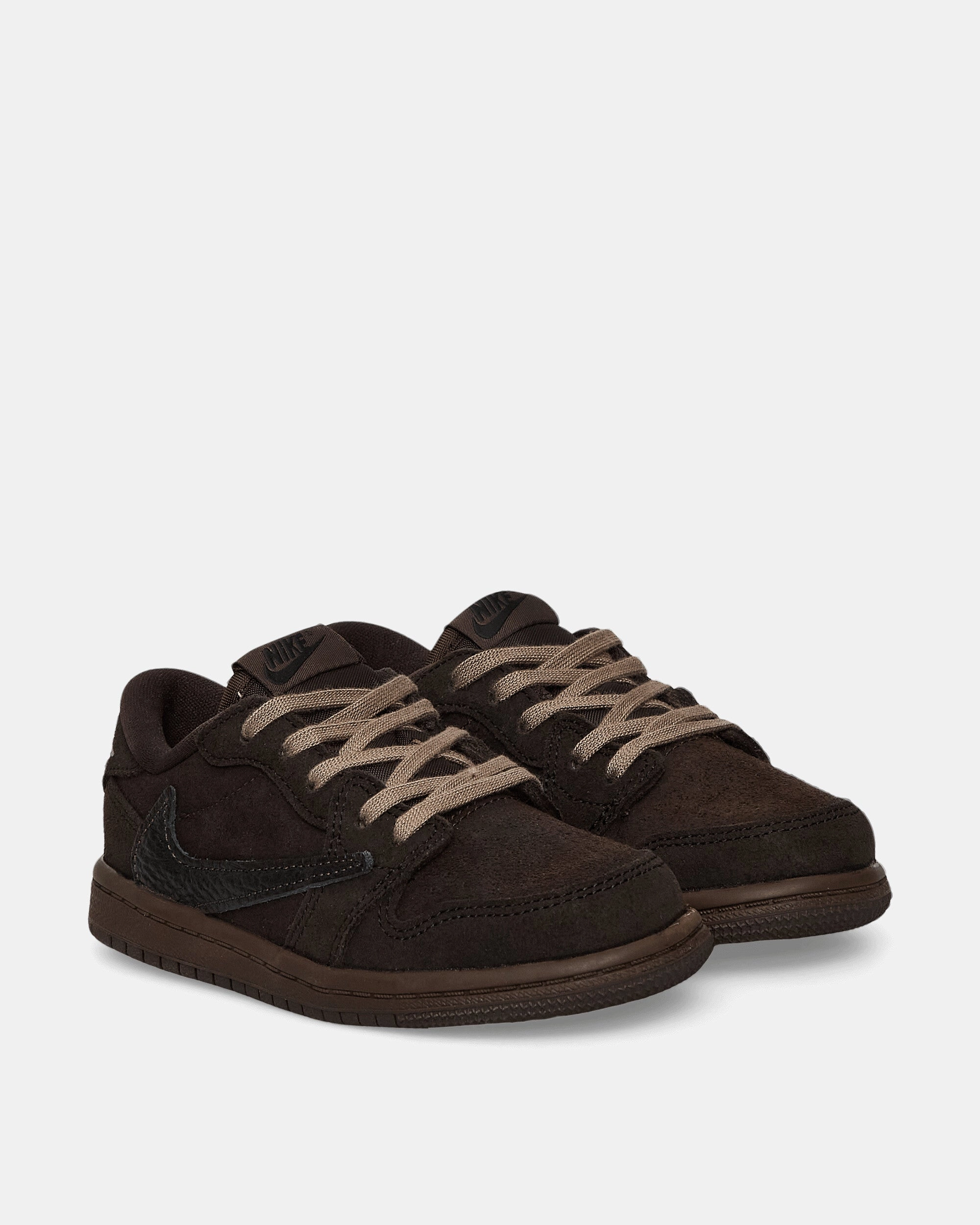 Travis Scott Air Jordan 1 Low (TD) Sneakers Velvet Brown / Dark Mocha