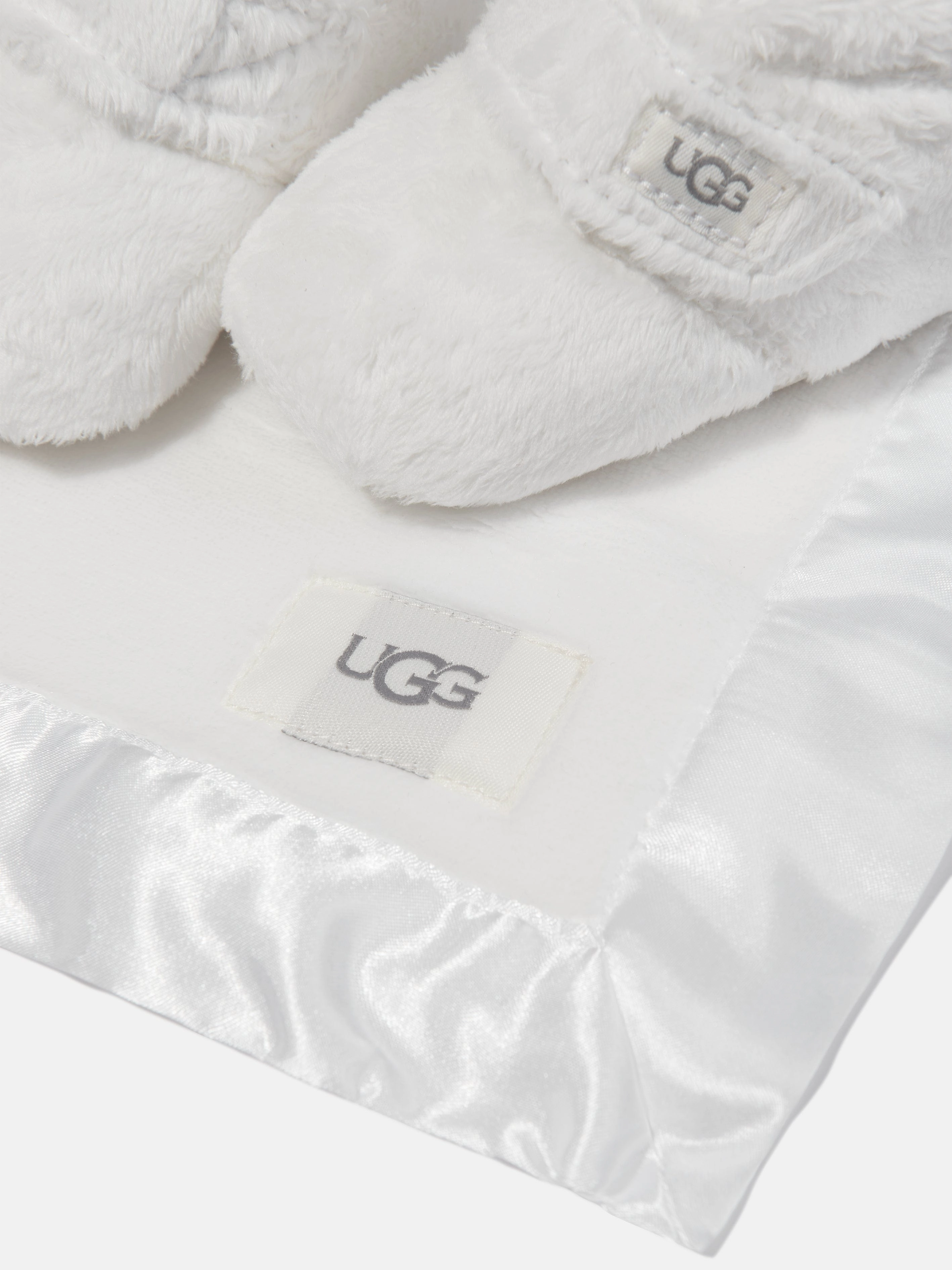 UGG Baby Bixbee And Lovey Gift Set in Ivory