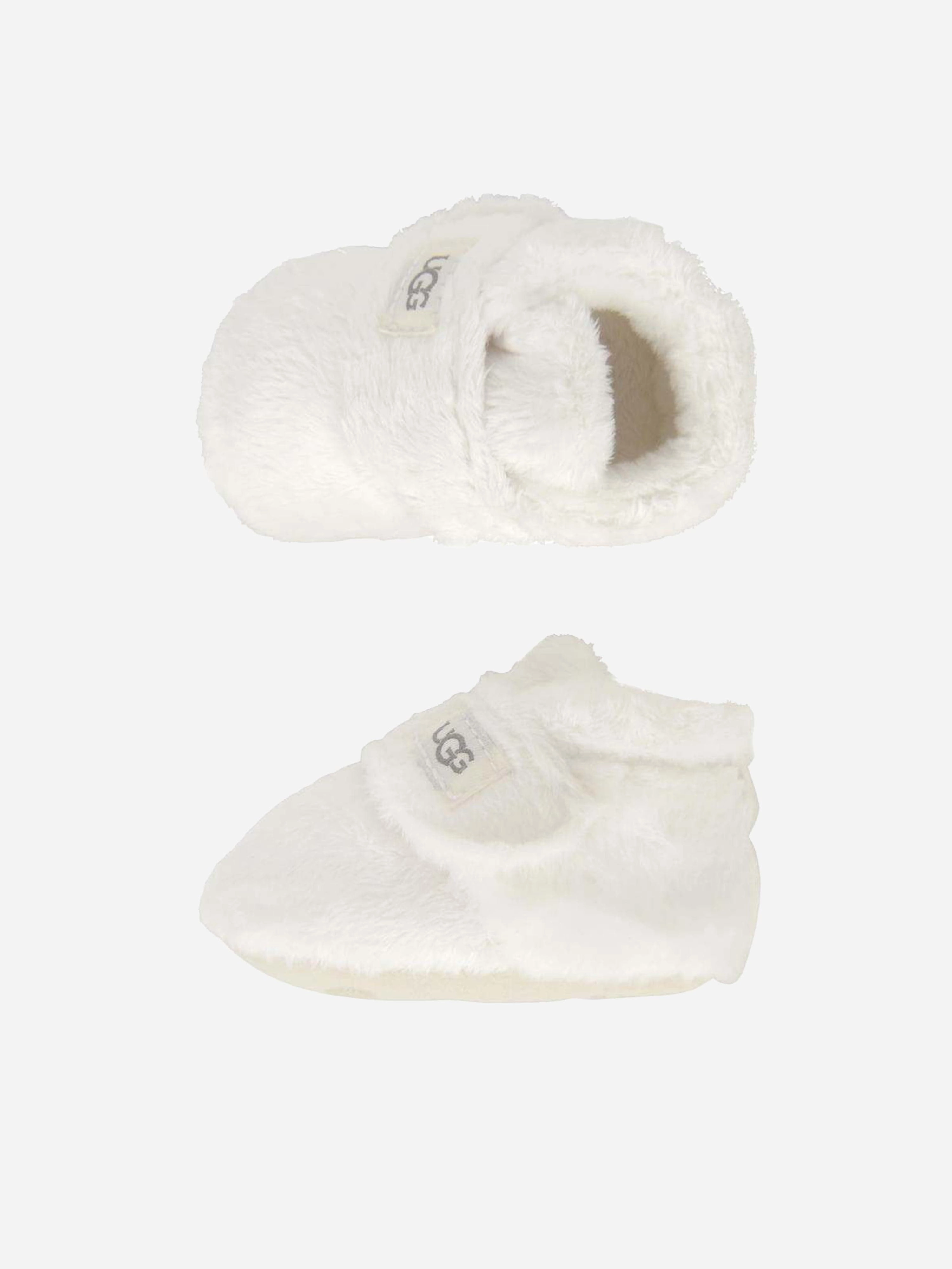 UGG Baby Bixbee Booties in Ivory
