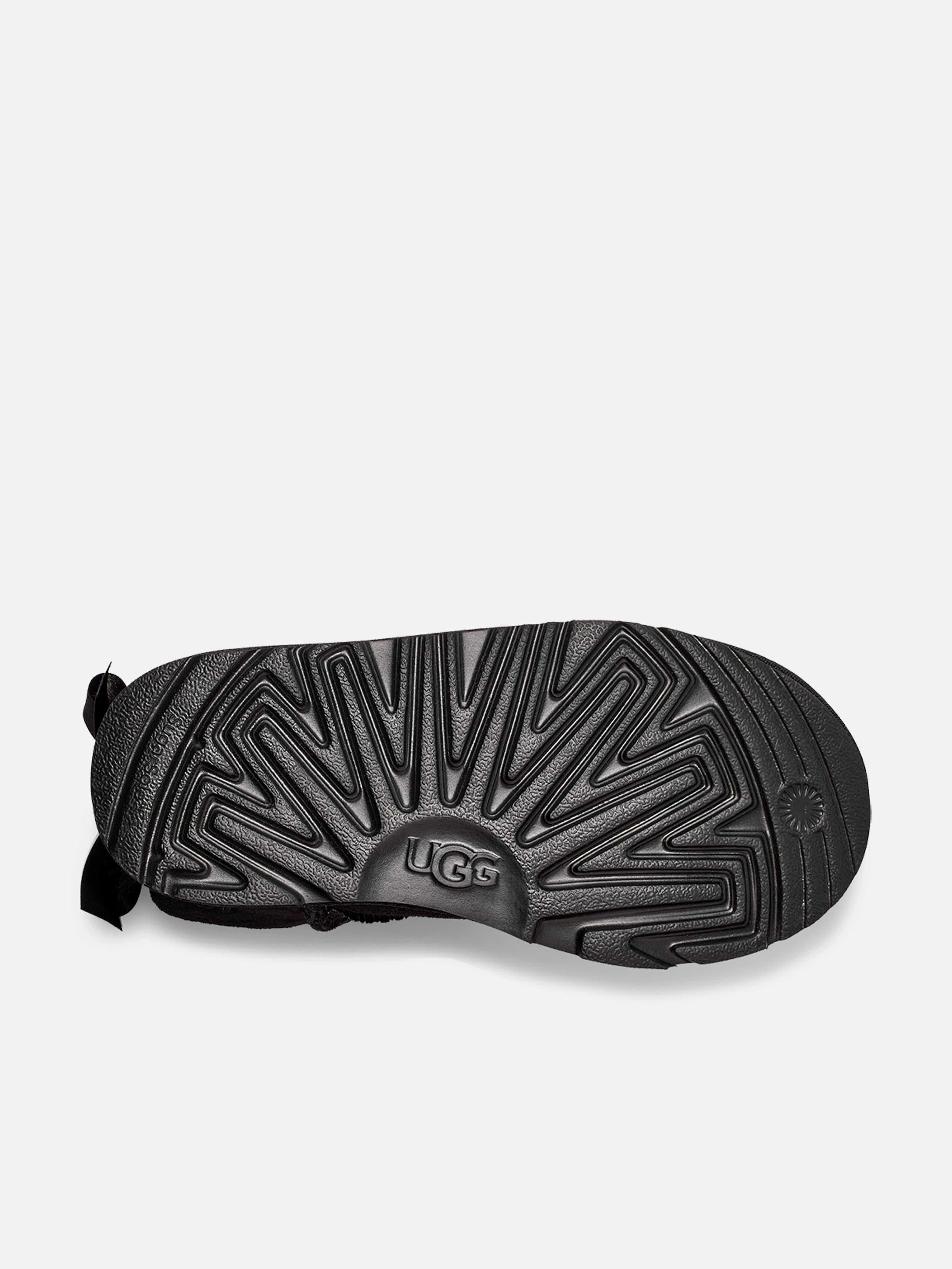 UGG Girls Mini Bailey Bow II Boots in Black