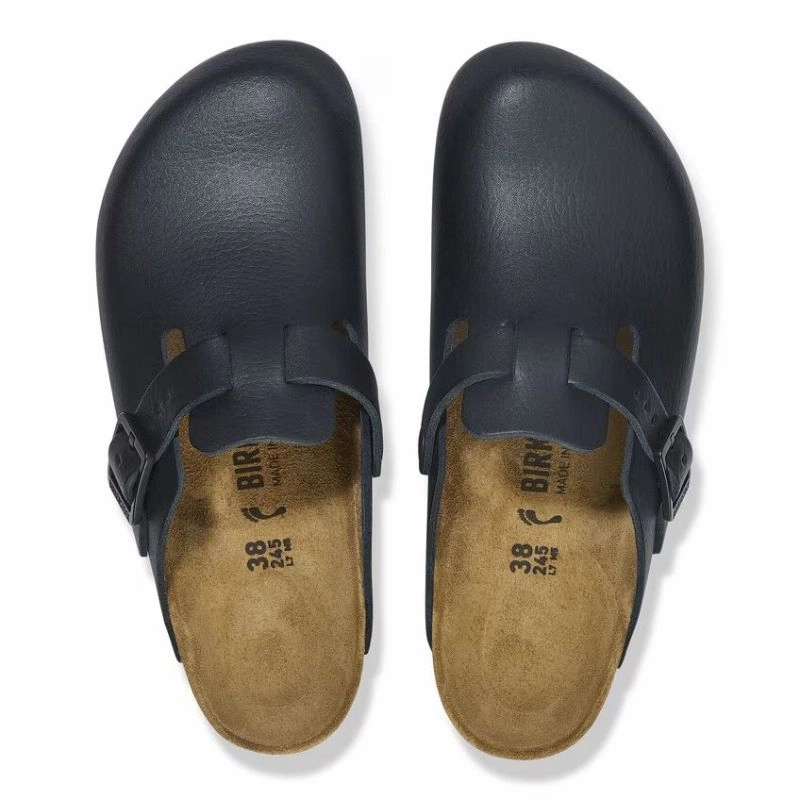 Unisex Boston Pro Black Leather Black