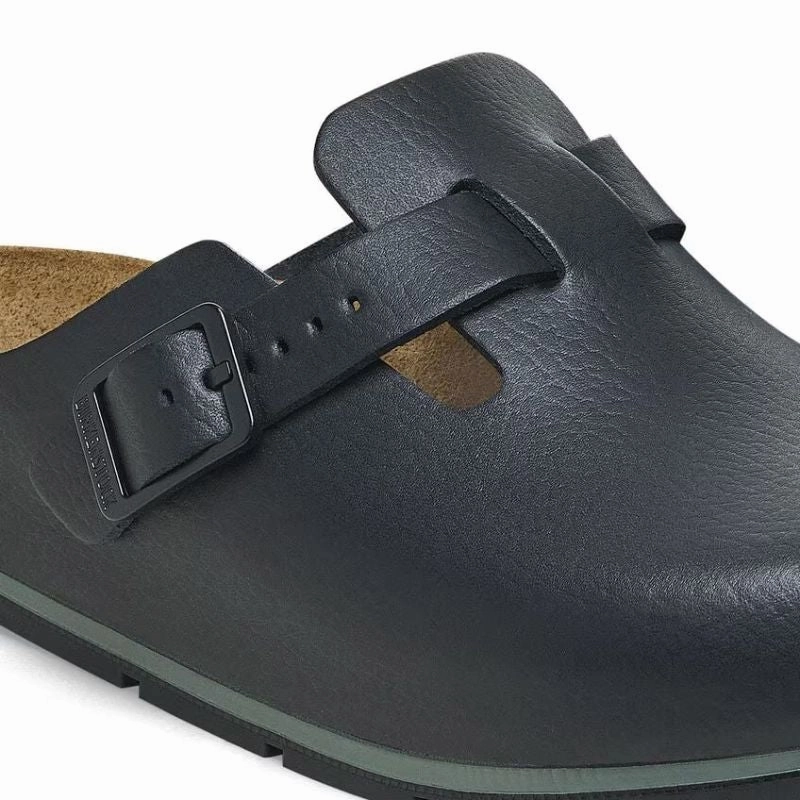 Unisex Boston Pro Black Leather Black