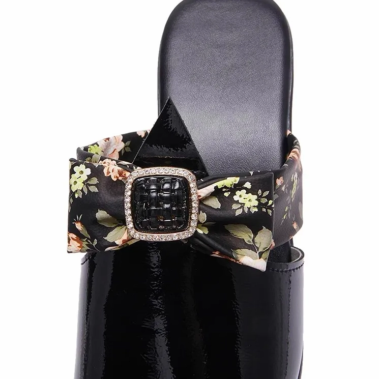 USS Shoes Cristina Women's Anti-Skid Heels Bowknot Sandals