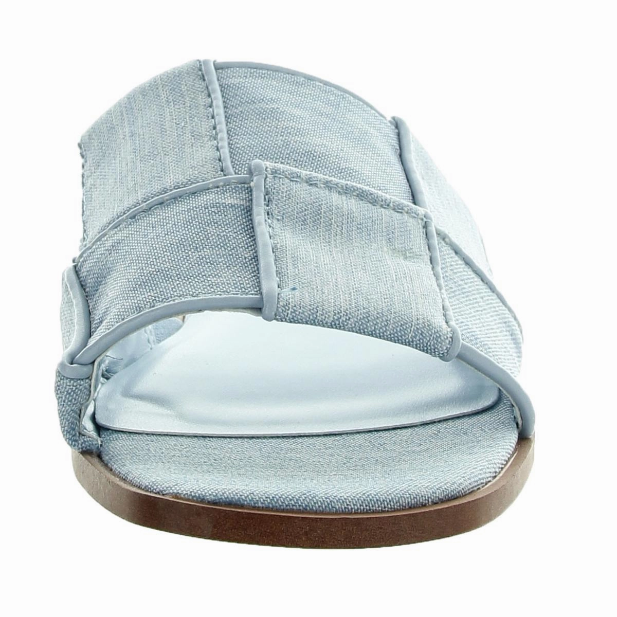 Vanelli Womens Woven Canvas Slide Sandals