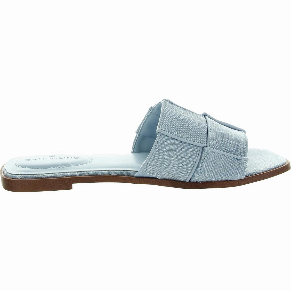 Vanelli Womens Woven Canvas Slide Sandals