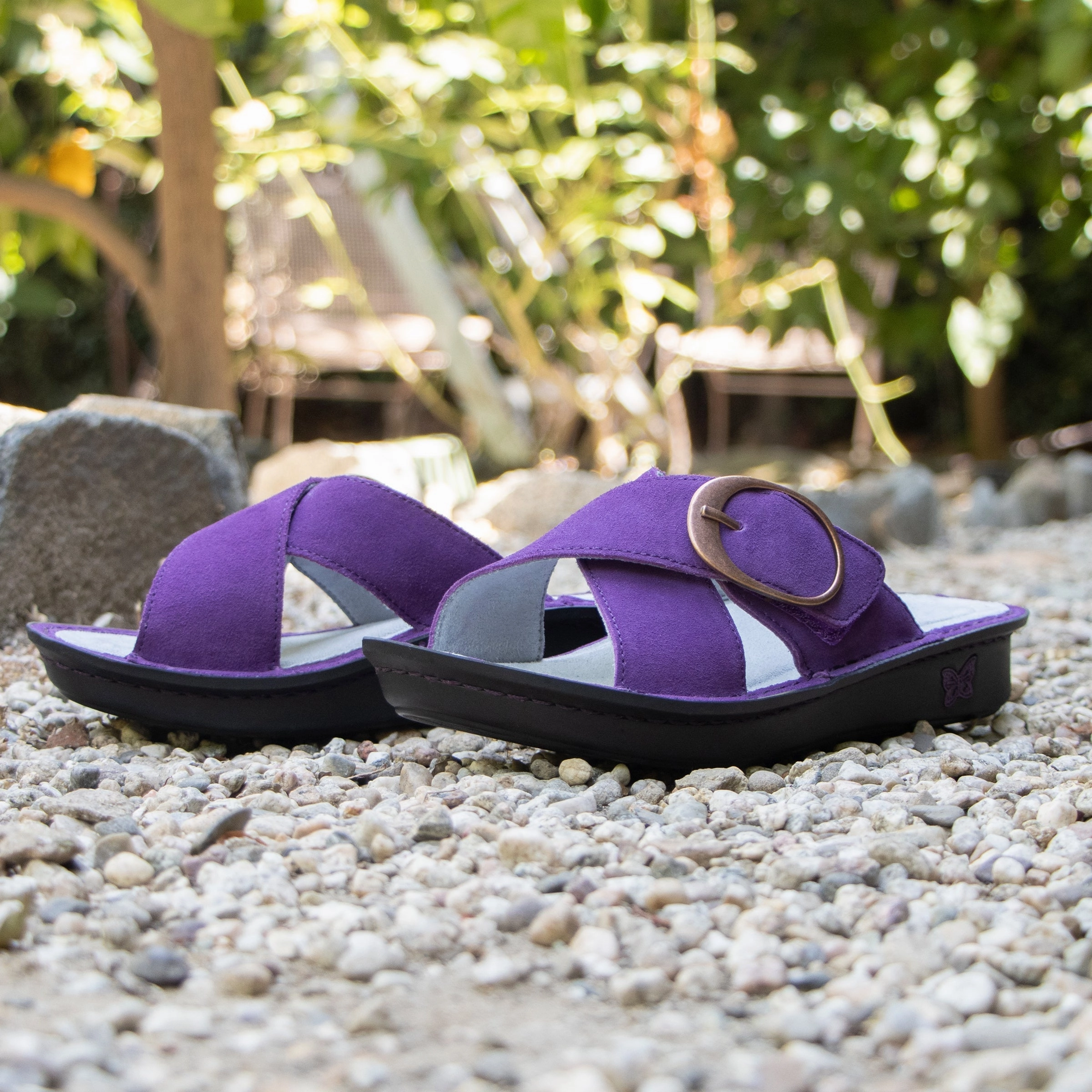 Vanya Deep Amethyst Sandal