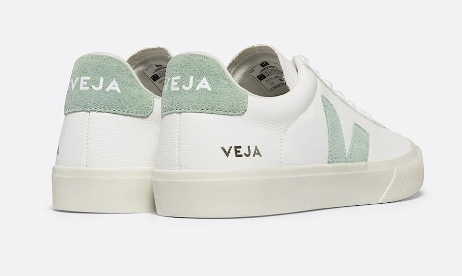 Veja Campo Extra White Matcha Leather Sneakers