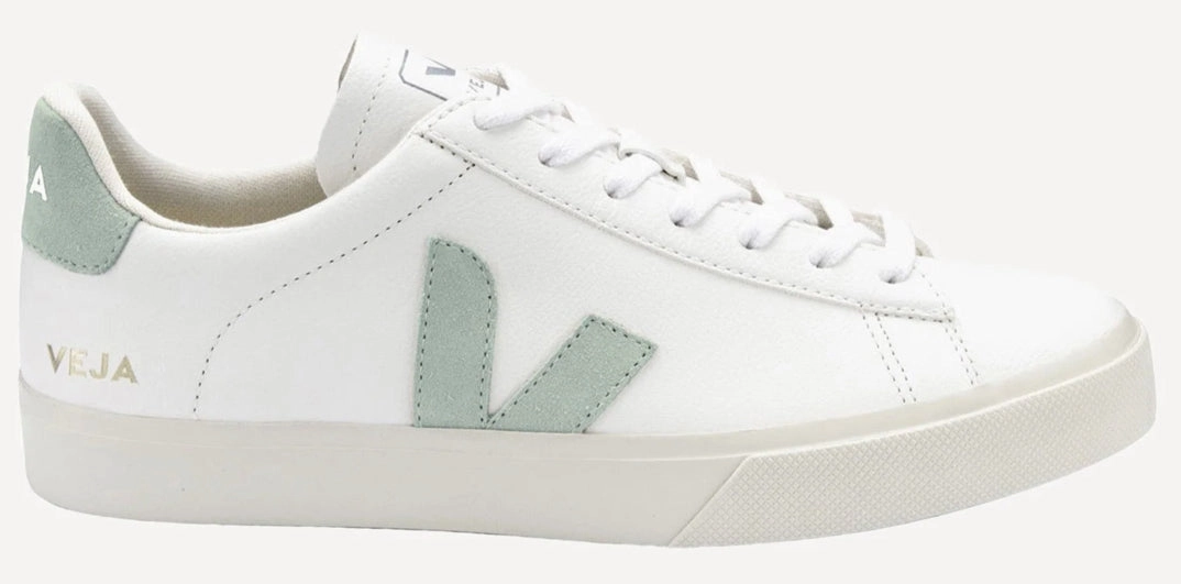 Veja Campo Extra White Matcha Leather Sneakers