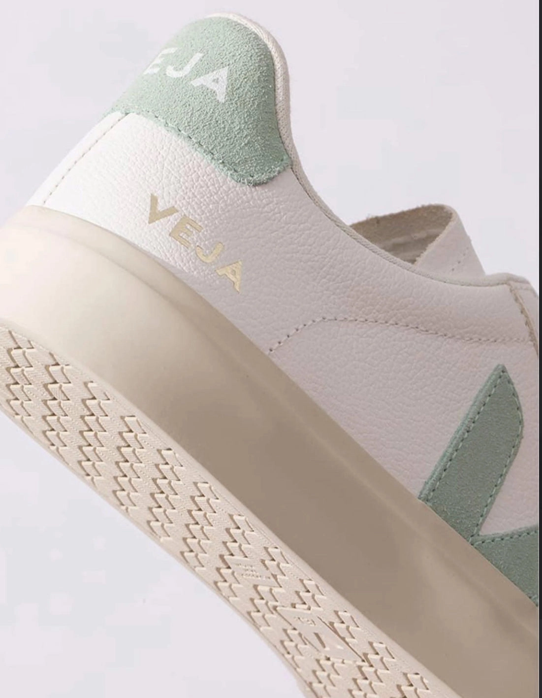Veja Campo Extra White Matcha Leather Sneakers