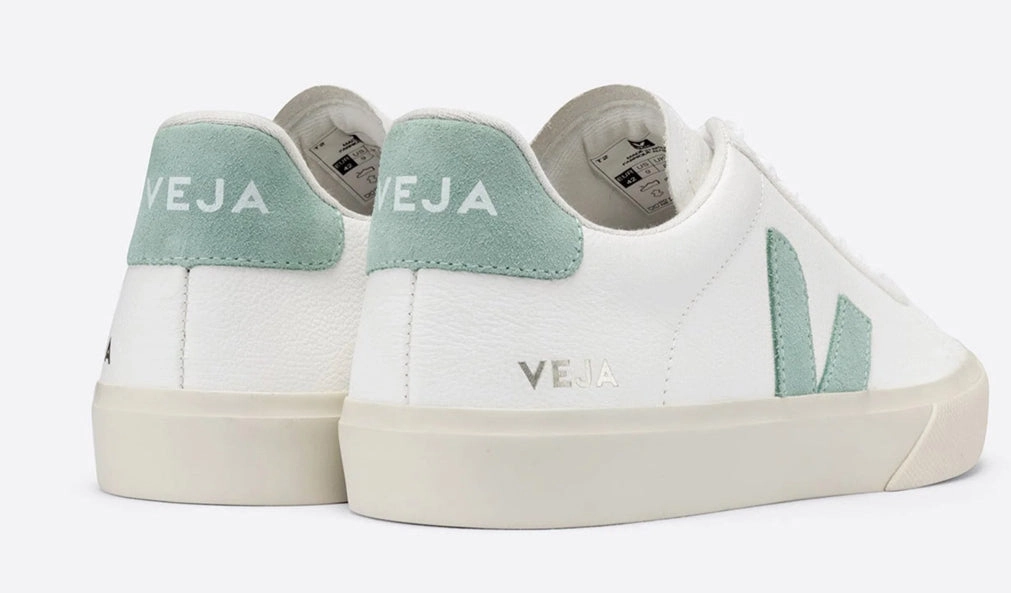 Veja Campo Extra White Matcha Leather Sneakers