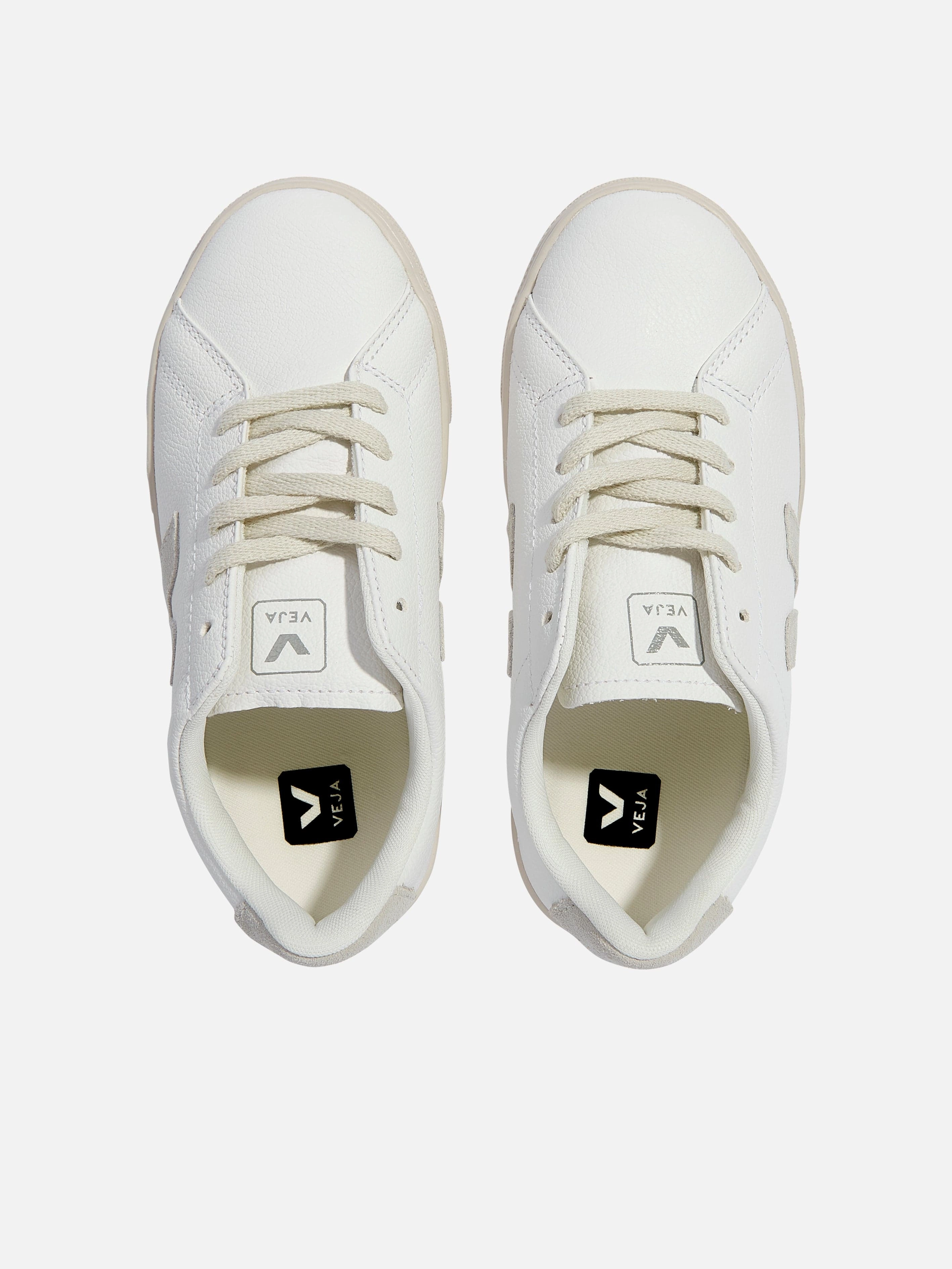 Veja Kids Esplar Laces Trainers in White