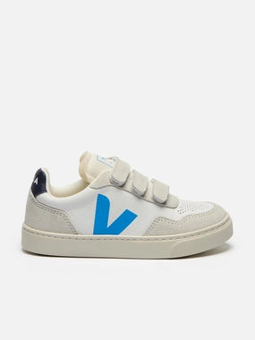 Veja Kids O.T Leather Small V-90 Trainers in White