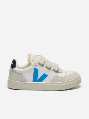 Veja Kids O.T Leather Small V-90 Trainers in White