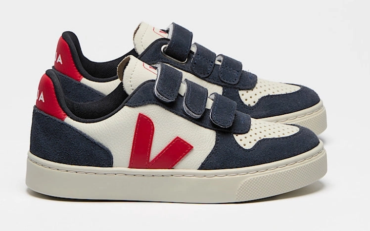 Veja Pure Pekin Nautico Velcro Sneakers