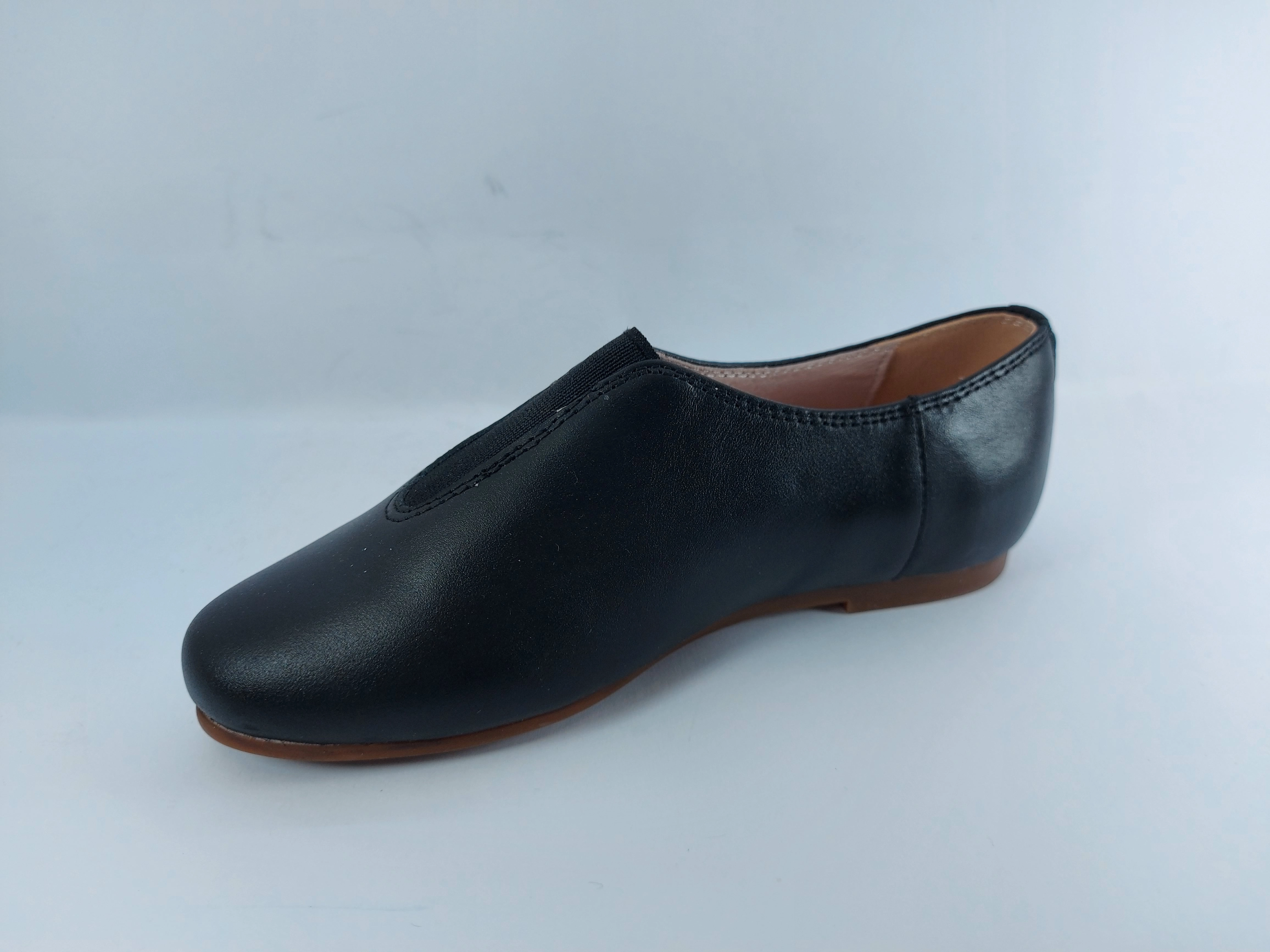 Venettini Lennon Black Leather Smoking shoe