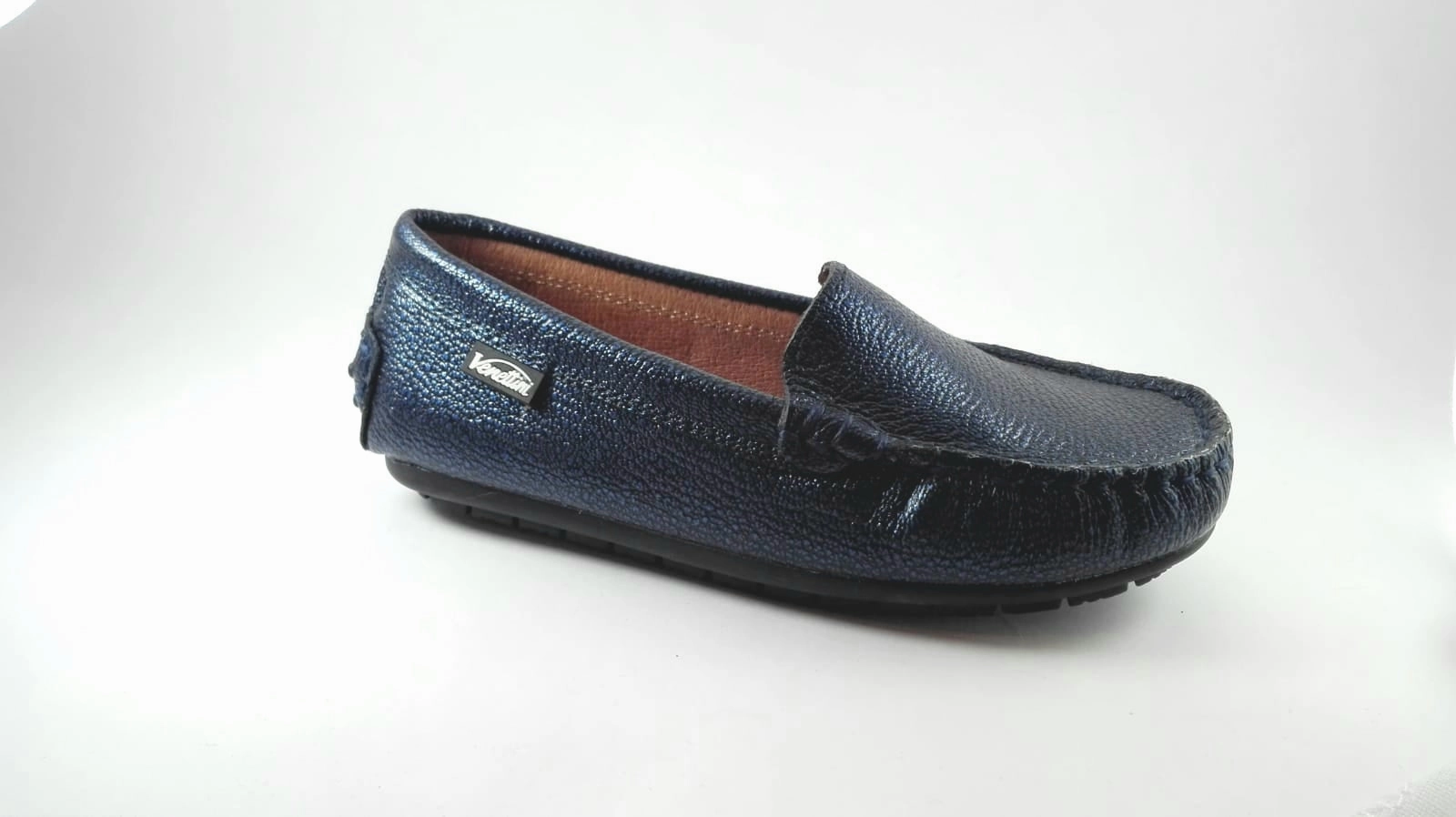 Venettini Pearlized Gordy Blue Loafer