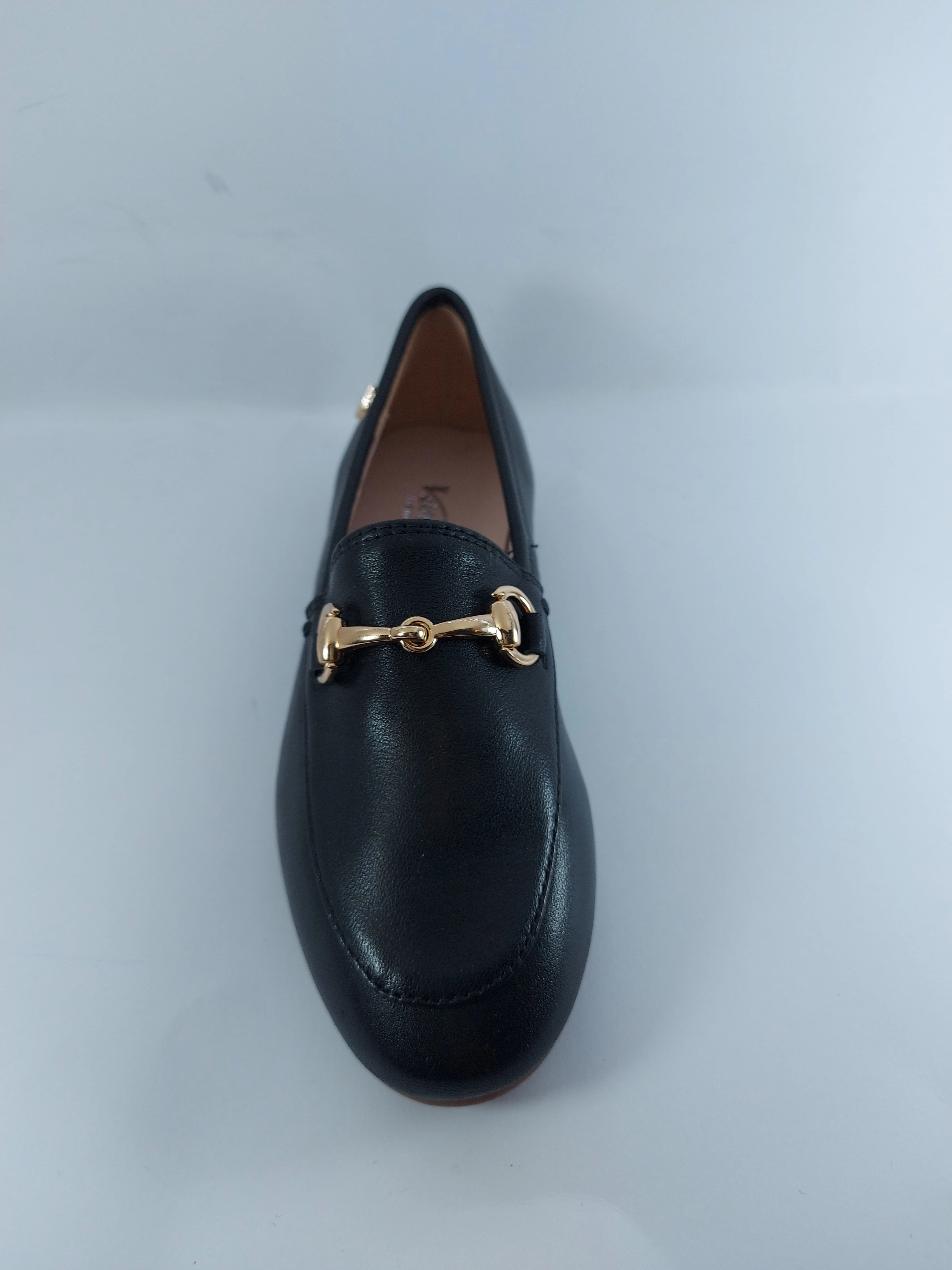 Venettini Rian Black Leather Loafer