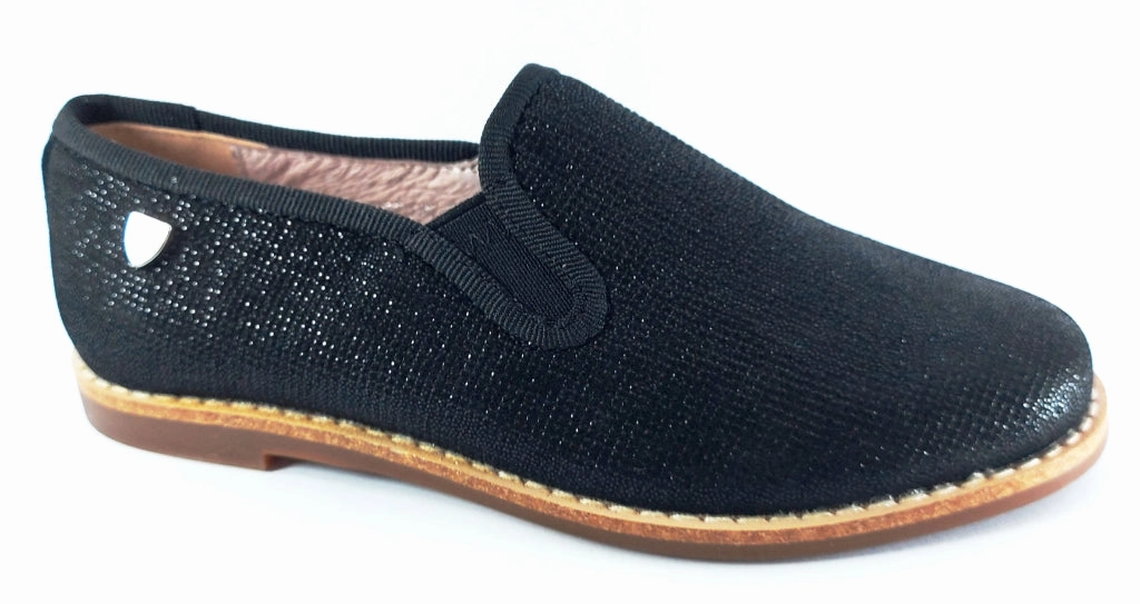 Venettini Taylor Black Pearl Smoking Shoe