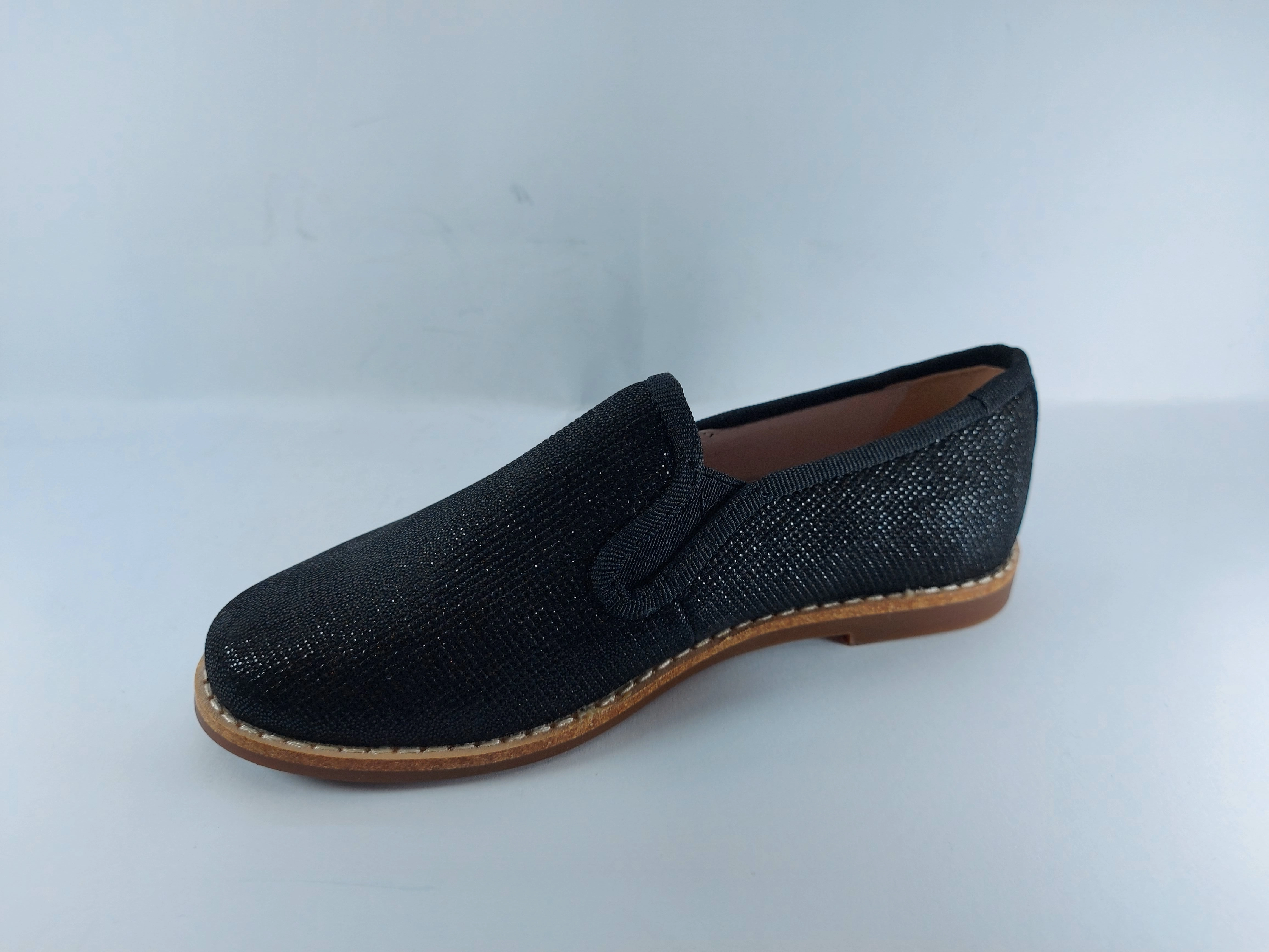 Venettini Taylor Black Pearl Smoking Shoe