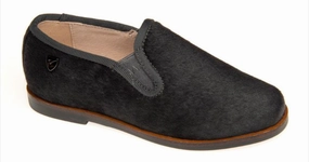 Venettini Taylor Grey Pony Smoking Slipper